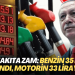 Akaryakıtta ÖTV zammı; benzinin litresi 35 liraya dayandı, motorin 33 lirayı aştı