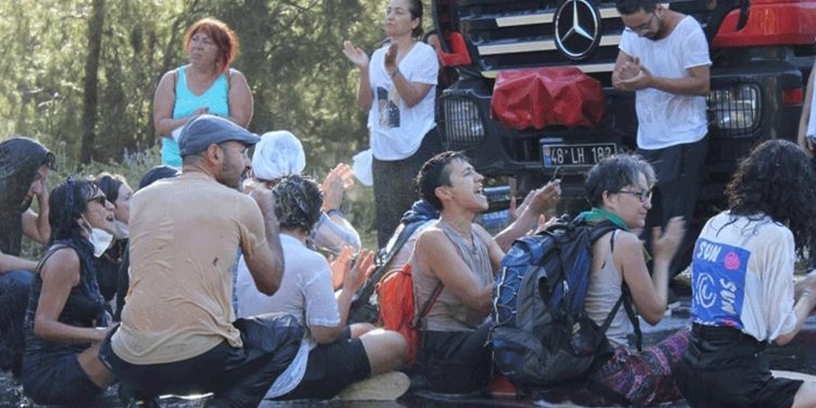 Akbelen direnişinde gözaltına alınana iki kişi adli kontrol talebiyle mahkemeye sevk edildi