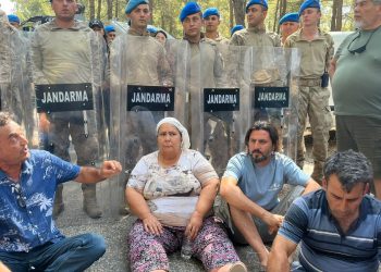 Akbelen'de direniş devam ediyor: Nöbet alanı abluka altında!