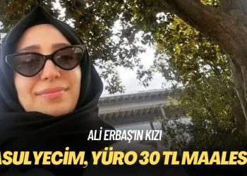 Ali Erbaş’ın kızı ‘maalesef’ dedi: Fasulyecim, yüro 30 TL