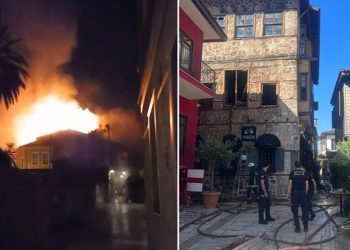 Antalya’da butik otelde yangın faciası: 2 turist öldü, 12 kişi yaralandı