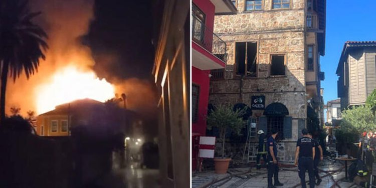 Antalya’da butik otelde yangın faciası: 2 turist öldü, 12 kişi yaralandı