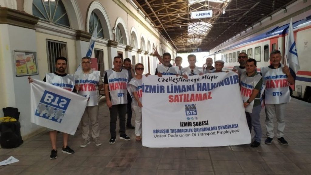 BTS İzmir Şubesi: Alsancak Limanı halkındır, satılamaz!