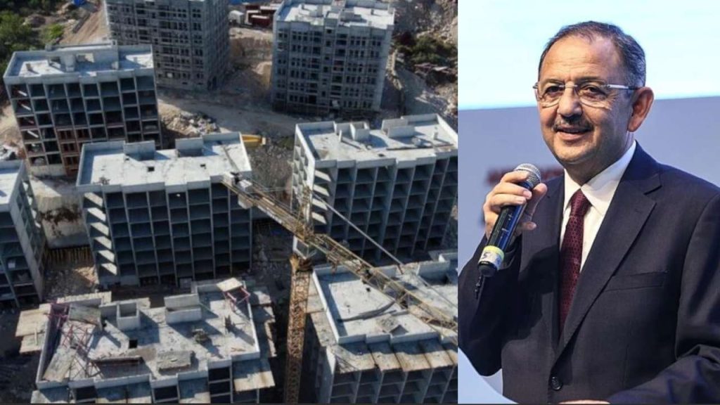 Bakan Özhaseki: Hatay'a 254 bin 195 konut inşa edilecek