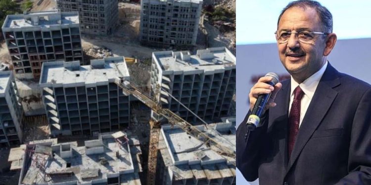 Bakan Özhaseki: Hatay'a 254 bin 195 konut inşa edilecek