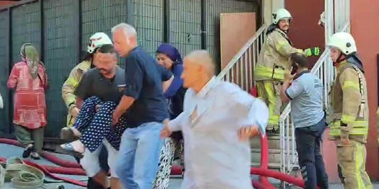 Bakırköy Sadi Konuk Eğitim ve Araştırma Hastanesi’nde yangın paniği