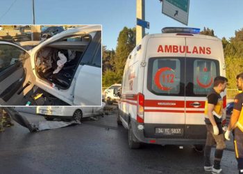 Bakırköy'de otomobil bariyere saplandı, 19 yaşındaki sürücü öldü