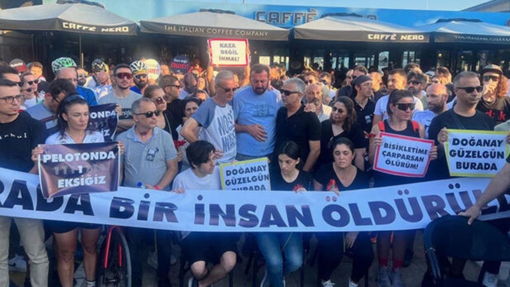 Bisikletçi Doğanay Güzelgün, İstanbul ve Ankara'da anıldı