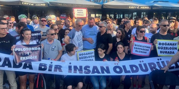 Bisikletçi Doğanay Güzelgün, İstanbul ve Ankara'da anıldı