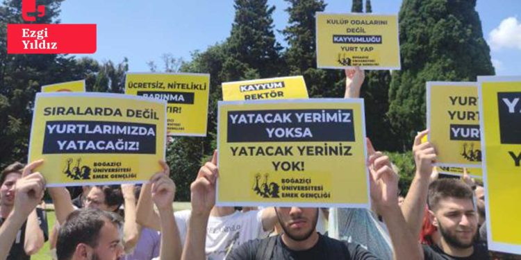 Boğaziçi’nde yurt krizi: Yönetim, 'Açıkta kalanlar da evlere çıksın' dedi