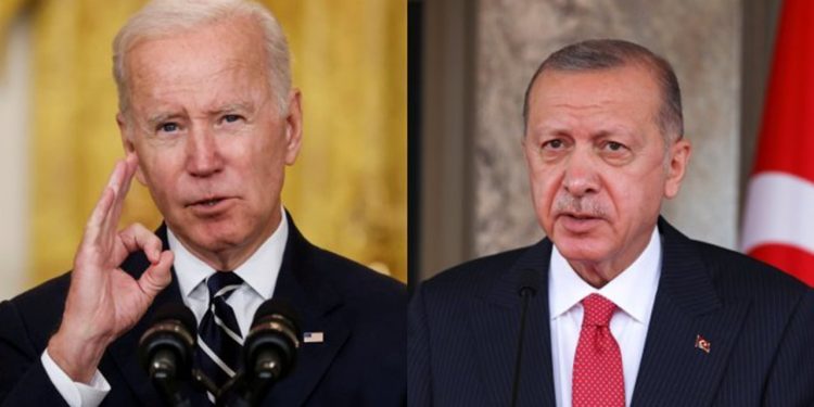 Cumhurbaşkanı Erdoğan, ABD Başkanı Bıden ile telefonda görüştü