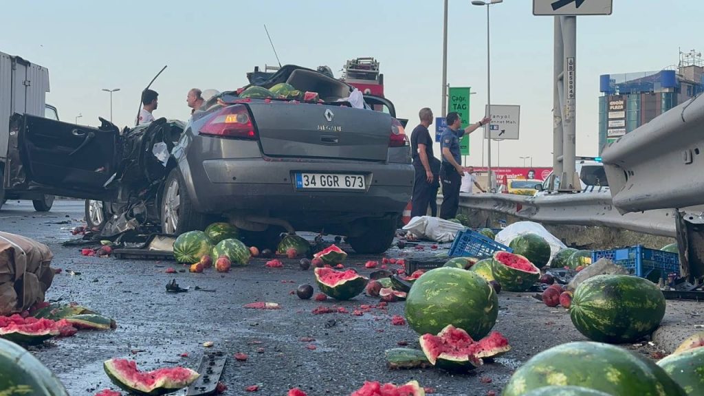 D-100 Karayolu'ndaki trafik kazasında iki kişi öldü