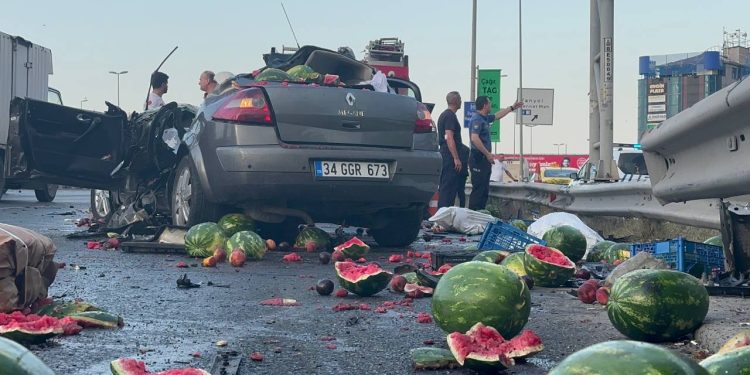 D-100 Karayolu'ndaki trafik kazasında iki kişi öldü