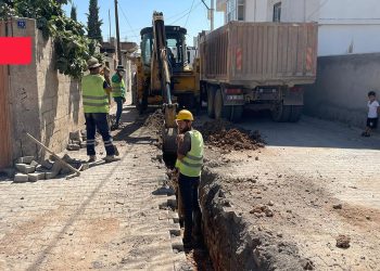 DEDAŞ ve Aksa Doğalgaz kazıları Ceylanpınar'ı susuz bırakıyor