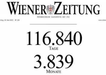 Dünyanın en eski gazetesi Wiener Zeitung 320 yıl sonra kağıt baskısına son verdi