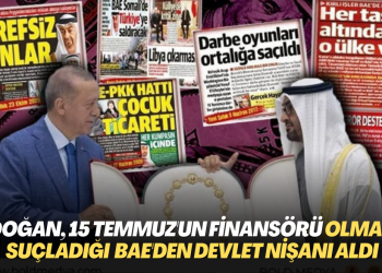 Erdoğan, 15 Temmuz’un finansörü olmakla suçladığı BAE’den devlet nişanı aldı