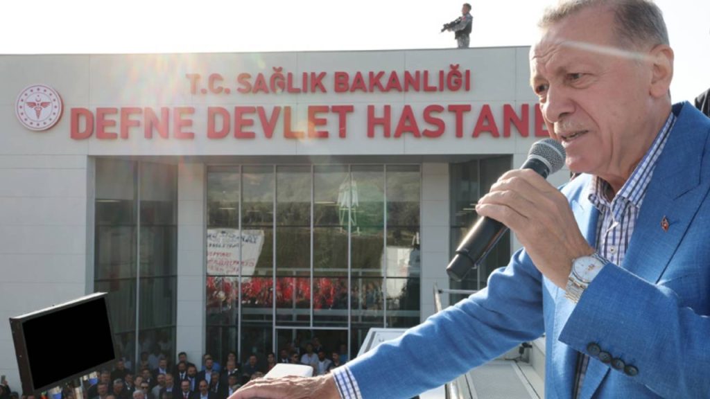 Erdoğan'ın açtığı Defne Devlet Hastanesi'nde acil servis yok