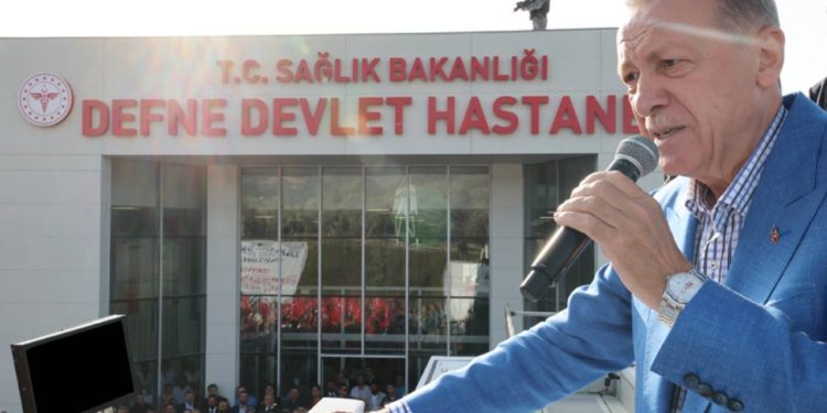Erdoğan'ın açtığı Defne Devlet Hastanesi'nde acil servis yok