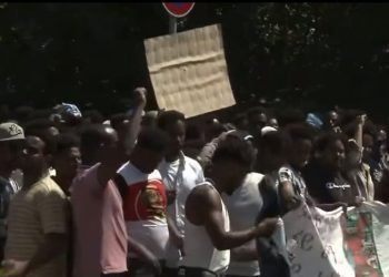 Eritre festivali Almanya'nın Giessen kentini karıştırdı