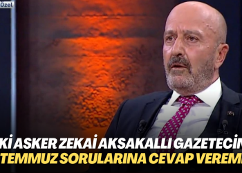 Eski asker Zekai Aksakallı gazeteci Müyesser Yıldız’ın 15 Temmuz sorularına cevap veremedi