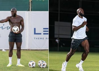 Galatasaray'a kiralık olarak önerilen Lukaku, Belek'te antrenman yapıyor