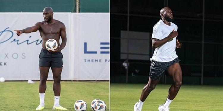 Galatasaray'a kiralık olarak önerilen Lukaku, Belek'te antrenman yapıyor