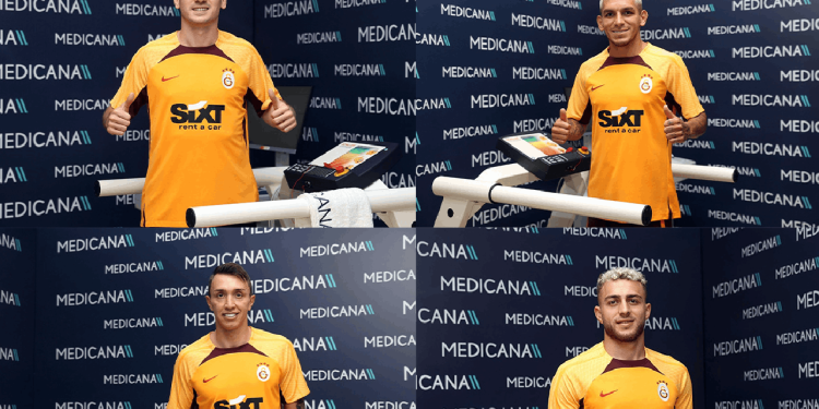 Galatasaray'da futbolcular sağlık kontrolünden geçti