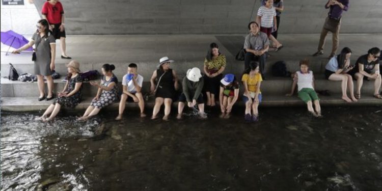 Güney Kore'de aşırı sıcaklarda 17 kişi hayatını kaybetti