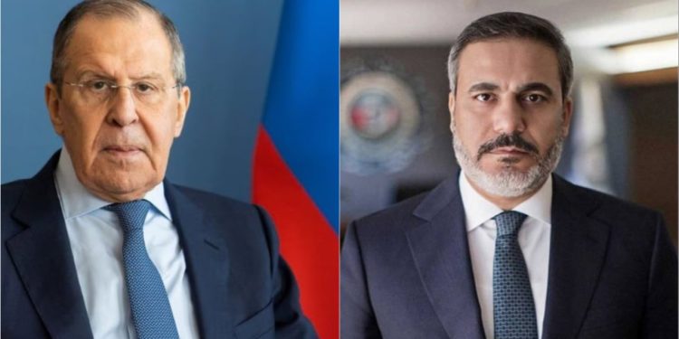 Hakan Fidan, Sergey Lavrov'la tahıl anlaşmasını görüştü