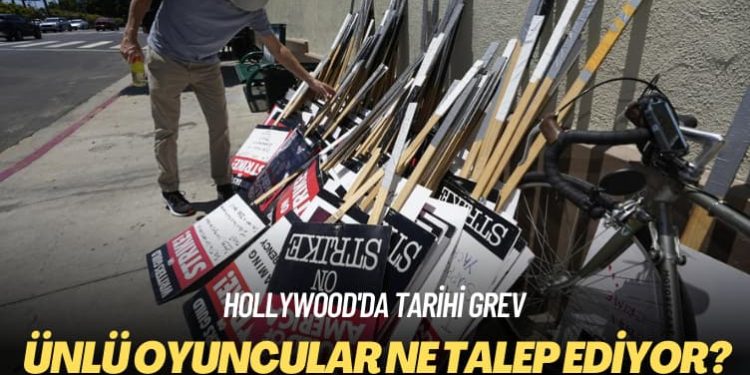 Hollywood’da tarihi grev: Ünlü oyuncular ne talep ediyor?
