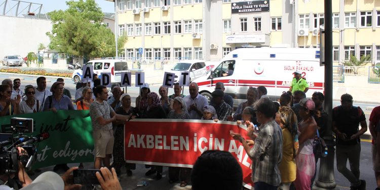 İkizköylüler ağaç kesimine karşı ‘yürütmeyi durdurma’ istedi