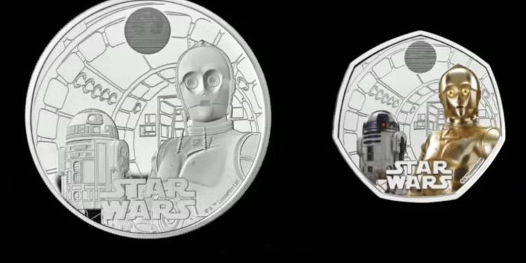 İngiltere Kraliyet Darphanesi'nden özel 'Star Wars' parası