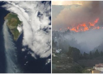 İspanya'nın La Palma Adası'ndaki yangın kontrol altına alınamıyor