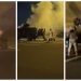 İstanbul’da polislerin içinde olduğu zırhlı araç alev aldı