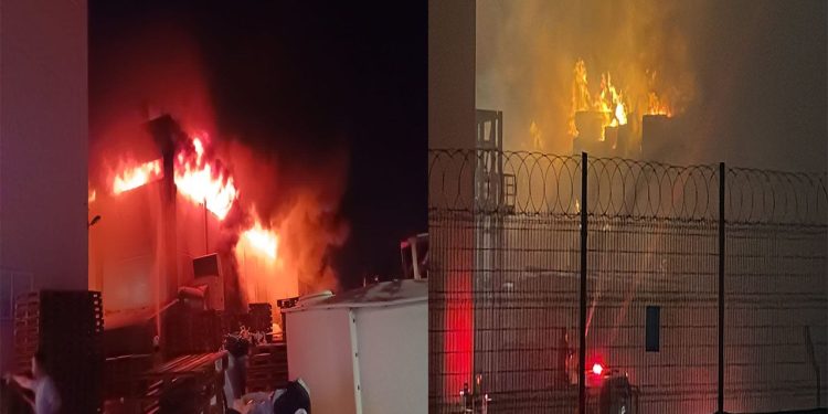 İzmir ve Tekirdağ'da fabrika yangınları