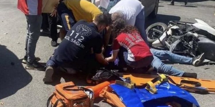 İzmir'deki kazada motokurye Onurhan Ekiz vefat etti