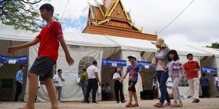 Kamboçya'da beklenen seçim 'zaferi'