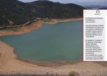 Keşan’a içme suyu sağlayan barajda 4 milyon metreküp su kaldı, bölge halkı uyarıldı