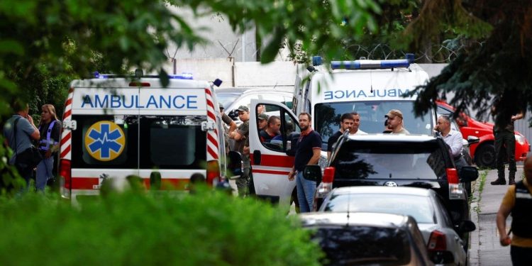 Kiev'deki mahkeme binasında patlama: Şüpheli sanık öldü