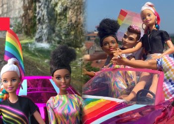 LGBTİ+ Barbieler gökkuşağı bayraklarıyla sokaklarda: Yalnız da yanlış da değilsiniz