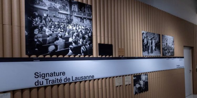 Lozan'ın yıldönümünde 'Sınırlar' sergisi: 'Herkes eşit derecede mutsuz olduğu için varlığını sürdürüyor'