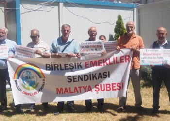 Malatya'da emeklilerden yüzde 25 zam protestosu: Böyle haksızlık görülmedi