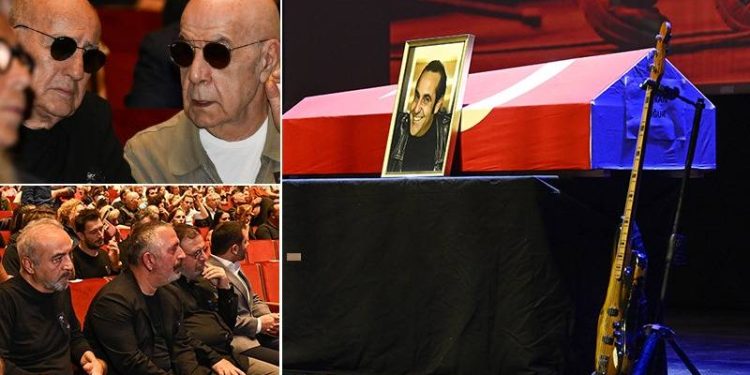 Türkiye'de müziğe damgasını vuran gruplardan MFÖ'nün (Mazhar, Fuat, Özkan) üyesi müzisyen ve oyuncu Özkan Uğur için Atatürk Kültür Merkezi'nde (AKM) tören düzenlendi. Tören sırasında MFÖ üyeleri Mazhar Alanson, Fuat Güner ve usta sanatçıyla birçok projeye imza atan Cem Yılmaz, gözyaşlarını tutamadı.