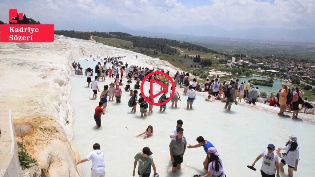 Pamukkale'yi ziyaret edenlerin sayısı geçen yıla göre yüzde 32 arttı: Hedef 3 milyon turist