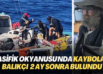 Pasifik okyanusu’nda kaybolan balıkçı 2 ay sonra bulundu
