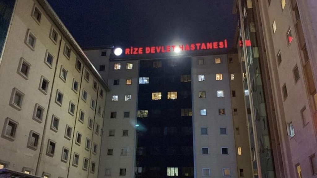 Rize Devlet Hastanesi Acil Servisi'nde silahlı saldırı: Beş yaralı