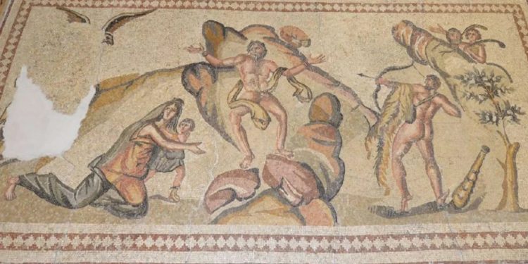 Suriye'deki Prometheus mozaiği Türkiye üzerinden ABD'ye kaçırılmış