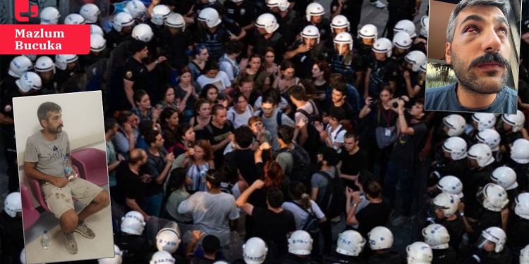 Suruç anmasında gözaltına alınan Demirel'in elmacık kemiği kırıldı