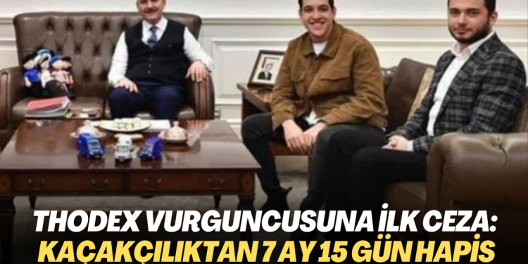 Thodex vurguncusu Fatih Özer’e ilk hapis cezası: Kaçakçılıktan 7 ay 15 gün hapis