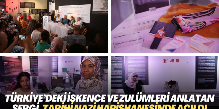 Türkiye’deki işkence ve zulümleri anlatan sergi, tarihi Nazi hapishanesinde açıldı